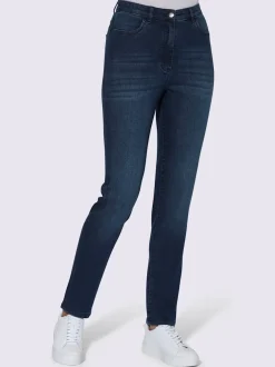 Jean taille haute hauteur de taille confortable