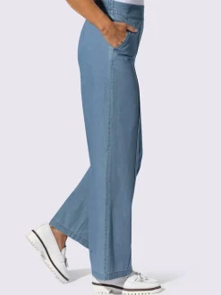 Jean taille haute qualité coton doux sur la peau