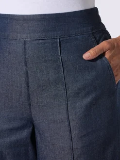 Jean taille haute qualité coton doux sur la peau
