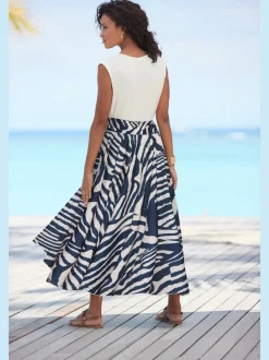 Jupe-culotte jambes extra-larges, style jupe