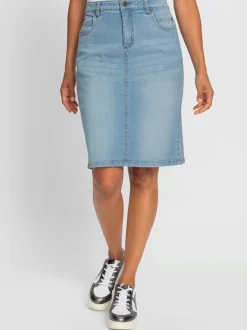 Jupe en jean 99% coton