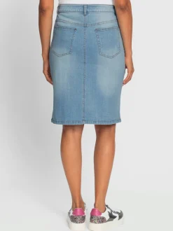 Jupe en jean 99% coton
