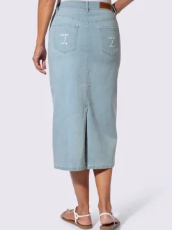 Jupe en jean qualité coton