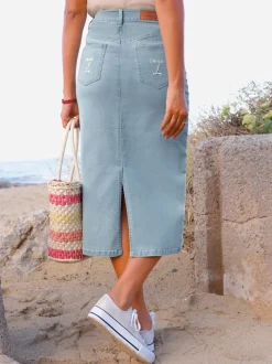 Jupe en jean qualité coton