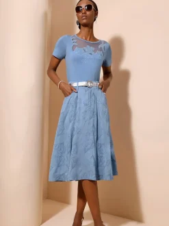 Jupe à panneaux lyocell (tencel)