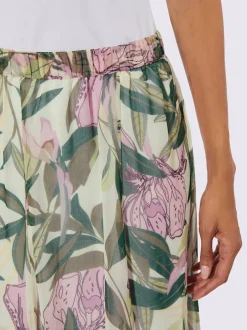 Jupe à panneaux polyester recyclé