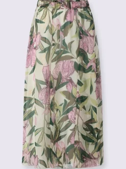 Jupe à panneaux polyester recyclé