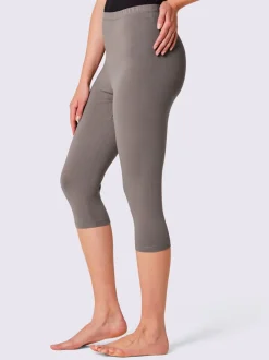 Legging court jersey fin