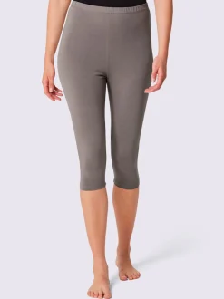 Legging court jersey fin