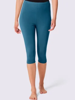 Legging court jersey fin