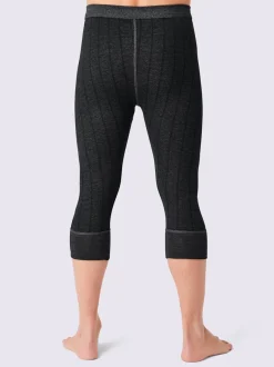 Legging 3/4 côtes fines