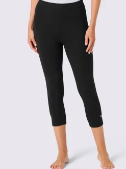 Legging 3/4 jersey fin