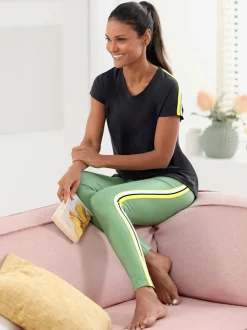 Legging jersey fin