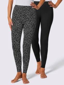 Legging jersey fin