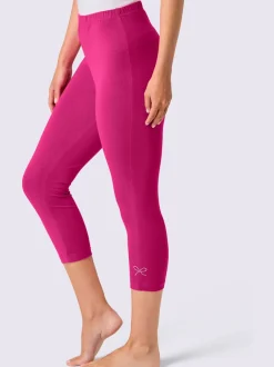 Legging 3/4 jersey fin