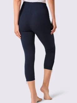 Legging 3/4 jersey fin
