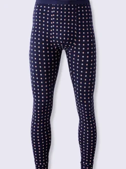 Legging long côtes fines