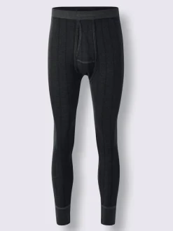 Legging long côtes fines