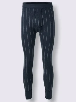 Legging long côtes fines