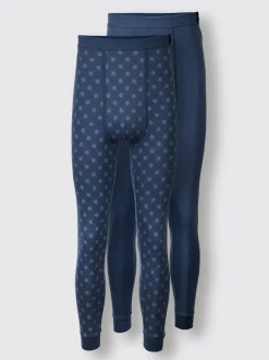 Legging long côtes fines