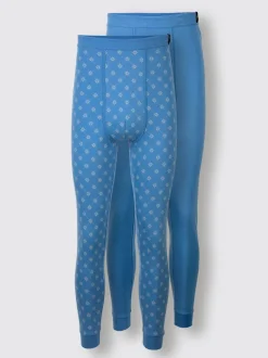 Legging long côtes fines