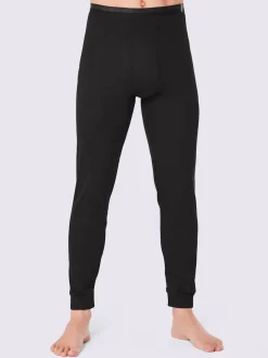 Legging long côtes fines
