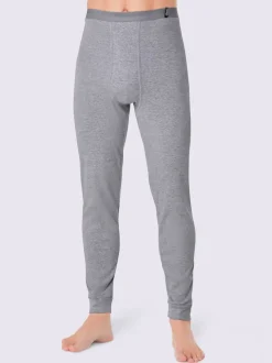 Legging long côtes fines