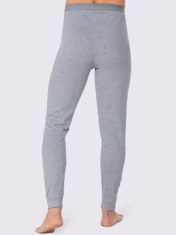 Legging long côtes fines