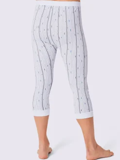 Legging long côtes fines