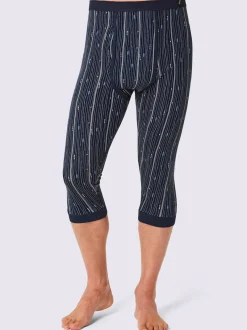 Legging long côtes fines
