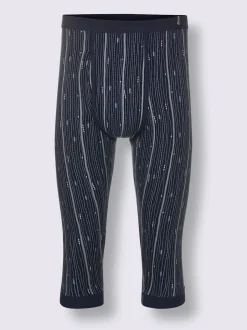 Legging long côtes fines