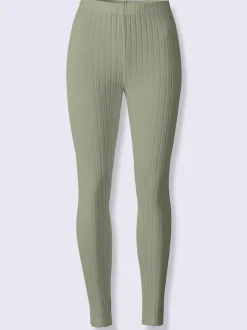 Legging qualité côtelée confortable