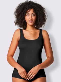 Lot 2 débardeurs confortables unis sans coutures