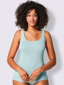 Lot 2 débardeurs confortables unis sans coutures