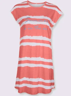 Lot de 2 chemises de nuit jersey manches courtes