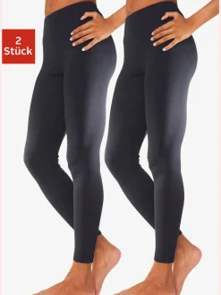 Lot de 2 leggings basiques
