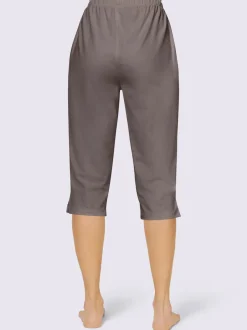 Lot de 2 pantalons corsaires en jersey doux