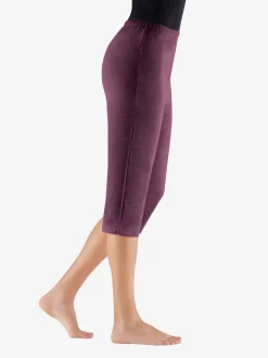 Lot de 2 pantalons corsaires en jersey doux