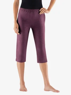 Lot de 2 pantalons corsaires en jersey doux