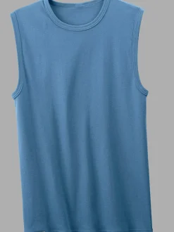 Lot 3 t-shirts en coton sans manches col rond king's club