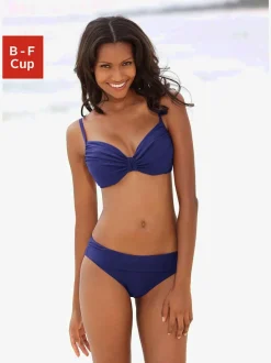 Maillot de bain à armatures coupe élégante, fronces raffinées