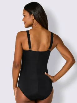 Maillot de bain aspect croisé coloré