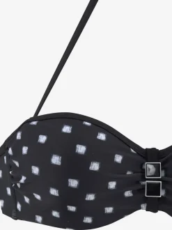 Maillot de bain bandeau à armatures design tendance