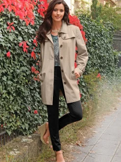Manteau court avec coton
