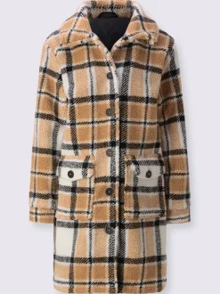 Manteau court en polyester recyclé
