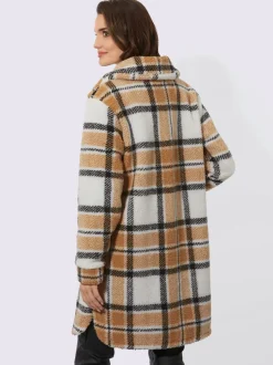 Manteau court en polyester recyclé