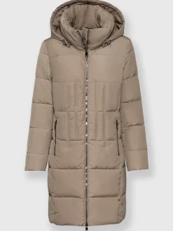 Manteau matelassé brillance discrète