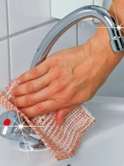 Nettoyant sanitaire avec cuivre véritable