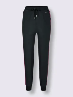 Pantalon à ceinture élastique matière sweat