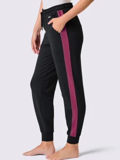 Pantalon à ceinture élastique matière sweat